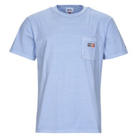 Vêtements Homme T-shirts manches courtes Tommy Jeans TJM CLSC TIMELESS TOMMY TEE Bleu ciel
