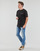 Vêtements Homme T-shirts manches courtes Tommy Jeans TJM CLSC LINEAR CHEST TEE Noir