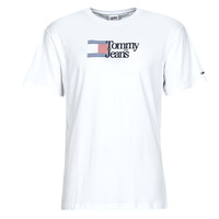 Vêtements Homme T-shirts manches courtes Tommy Jeans TJM CLSC RWB CHEST LOGO TEE Blanc