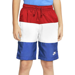 Vêtements Garçon Shorts / Bermudas can Nike CW1021-659 Blanc