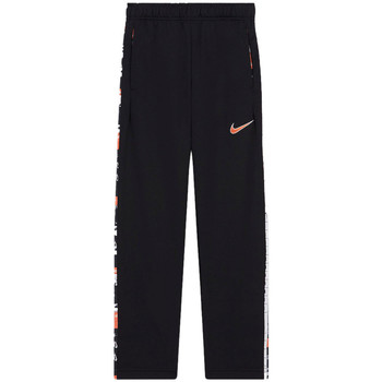 Vêtements Garçon Pantalons de survêtement Nike CU9118-011 Noir