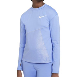 Vêtements Fille T-shirts manches longues Nike CU8446-478 Violet