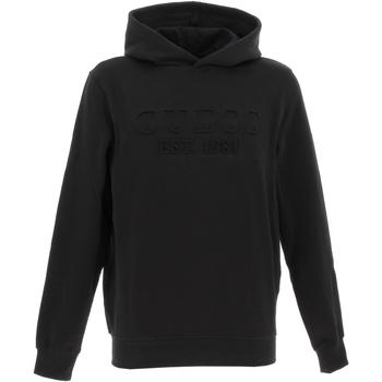 Vêtements Homme Sweats Guess Beau hoodie fleece blk Noir