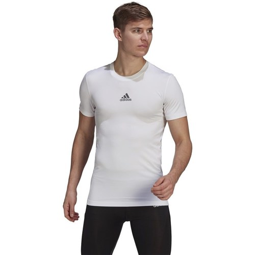 Vêtements Homme T-shirts manches courtes brazil adidas Originals SS Top Blanc