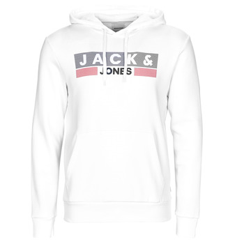 Vêtements Homme Sweats Jack & Jones JJECORP LOGO SWEAT HOOD Blanc