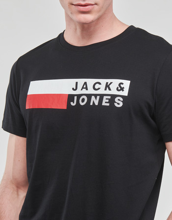 Jack & Jones JJECORP LOGO TEE SS O-NECK Noir
