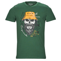 Vêtements Homme T-shirts manches courtes Jack & Jones JORROXBURY TEE SS CREW NECK Vert