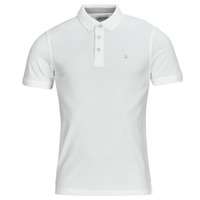Vêtements Homme Polos manches courtes three neck polo top JJEPAULOS POLO SS Blanc