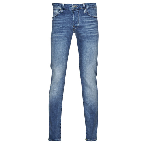 Vêtements Homme Jeans slim Company Deck Shorts for Men JJIGLENN JJICON Bleu