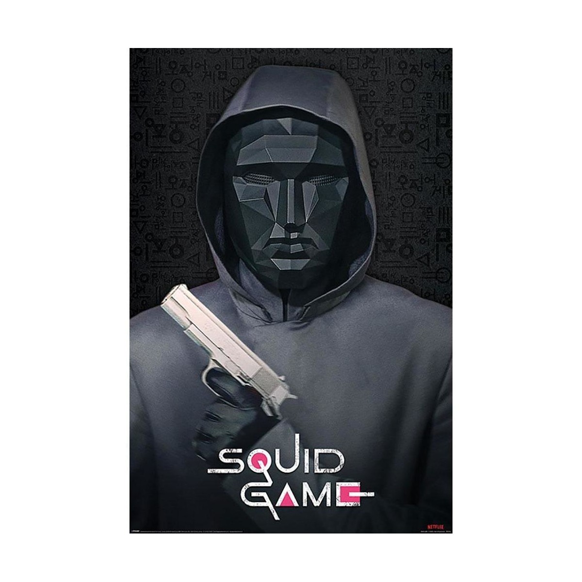 Maison & Déco Affiches / posters Squid Game TA8791 Noir