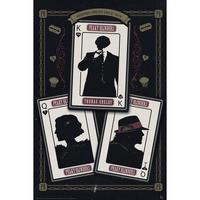 Maison & Déco Affiches / posters Peaky Blinders TA9335 Noir