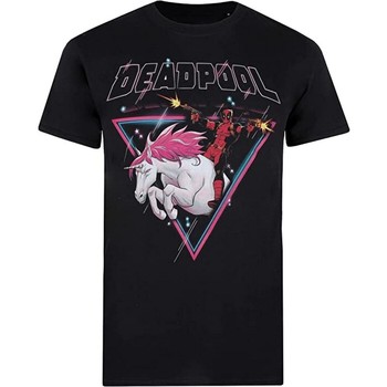 Vêtements Homme T-shirts manches longues Deadpool TV1056 Noir