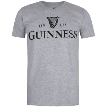 Vêtements Homme T-shirts manches longues Guinness  Gris
