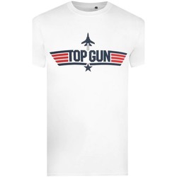 Vêtements Homme T-shirts manches longues Top Gun  Blanc