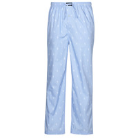 Vêtements Homme Pyjamas / Chemises de nuit Vestes en cuir / synthétiquesn SLEEPWEAR-PJ PANT-SLEEP-BOTTOM Bleu Ciel / Blanc
