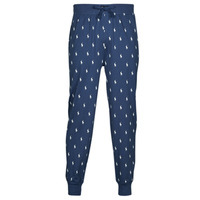 Vêtements Homme Pyjamas / Chemises de nuit Polo Ralph Lauren SLEEPWEAR-JOGGER-SLEEP-BOTTOM Bleu / Creme