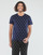 Vêtements Homme T-shirts manches courtes Polo Ralph Lauren SLEEPWEAR-S/S CREW-TOP Marine / Blanc