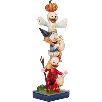 Diam 30 cm Statuettes et figurines Enesco Statuette de collecttion Riri Fifi Loulou Halloween Multicolore