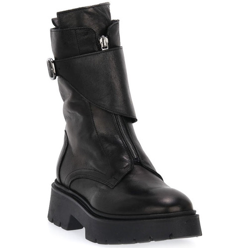Chaussures Femme Low boots zoom Priv Lab 5611 FORESTA NERO Noir