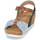 Chaussures Femme Sandales et Nu-pieds Tom Tailor 5397402 Marron / Bleu / Blanc