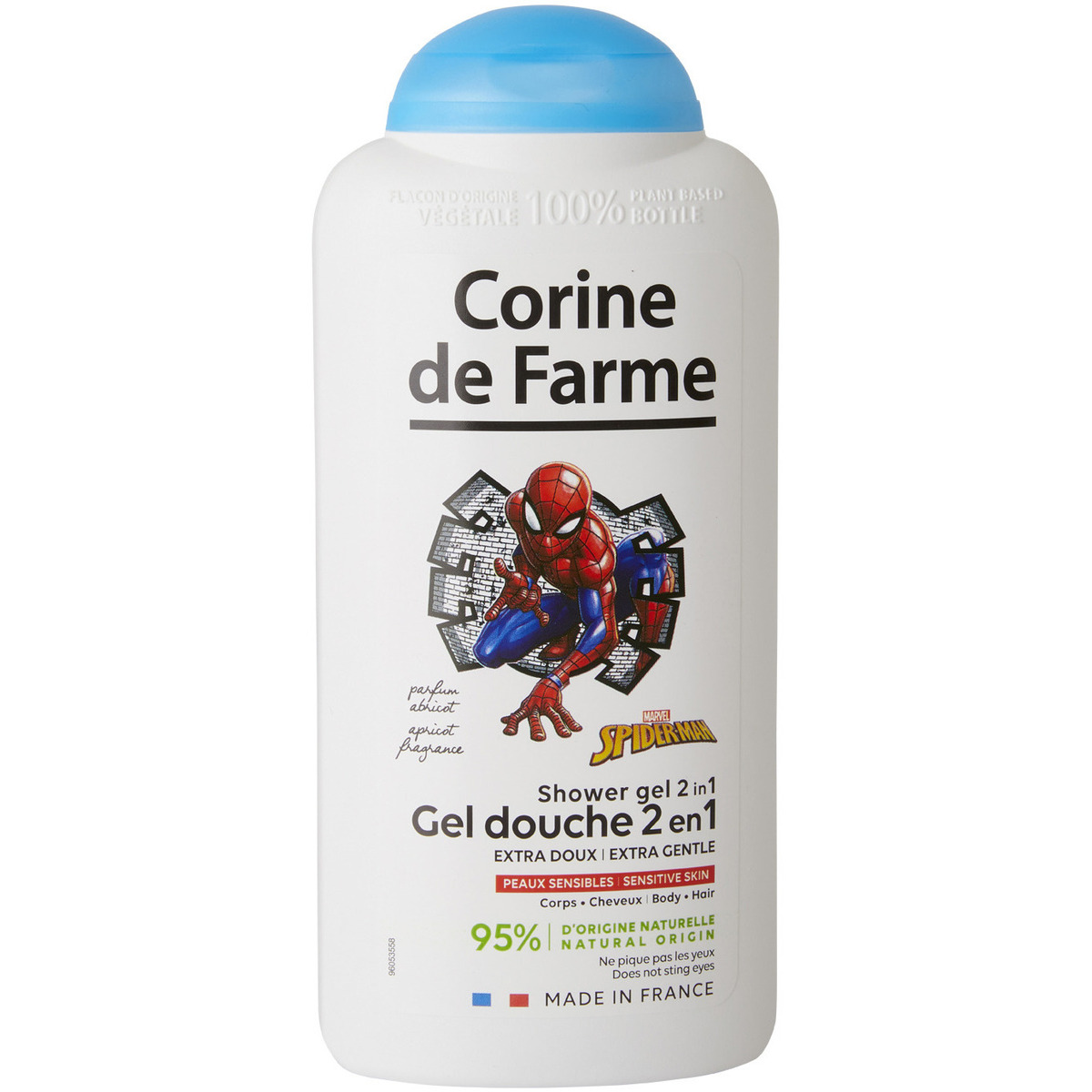 Beauté Soins corps & bain Allée Du Foulard Gel douche 2en1 Extra Doux Corps & Cheveux Spiderm Autres