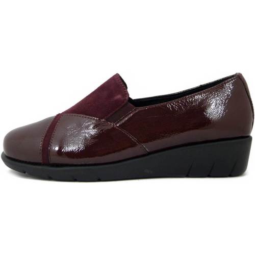 Chaussures Femme Mocassins Michelle Femme Chaussures, Mocassin, Cuir-PAOLA53 Rouge
