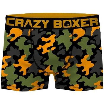 Crazy Boxer CRAZYBOXER 2 Boxers Homme Bio BCBCX2 CAMO Oran Noir
