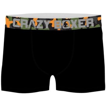 Crazy Boxer CRAZYBOXER 2 Boxers Homme Bio BCBCX2 CAMO Oran Noir