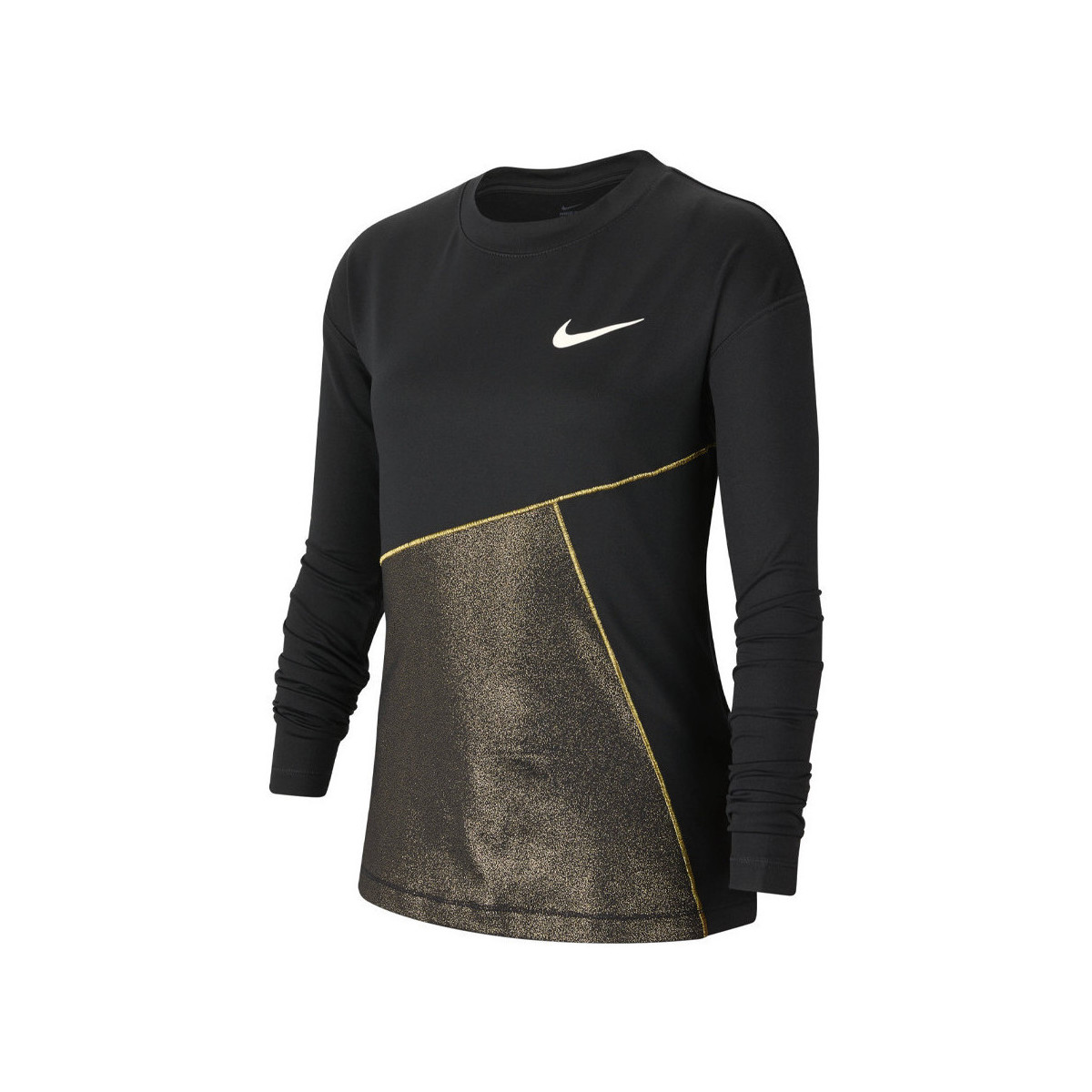 Vêtements Fille T-shirts & Polos Nike CU8446-010 Noir