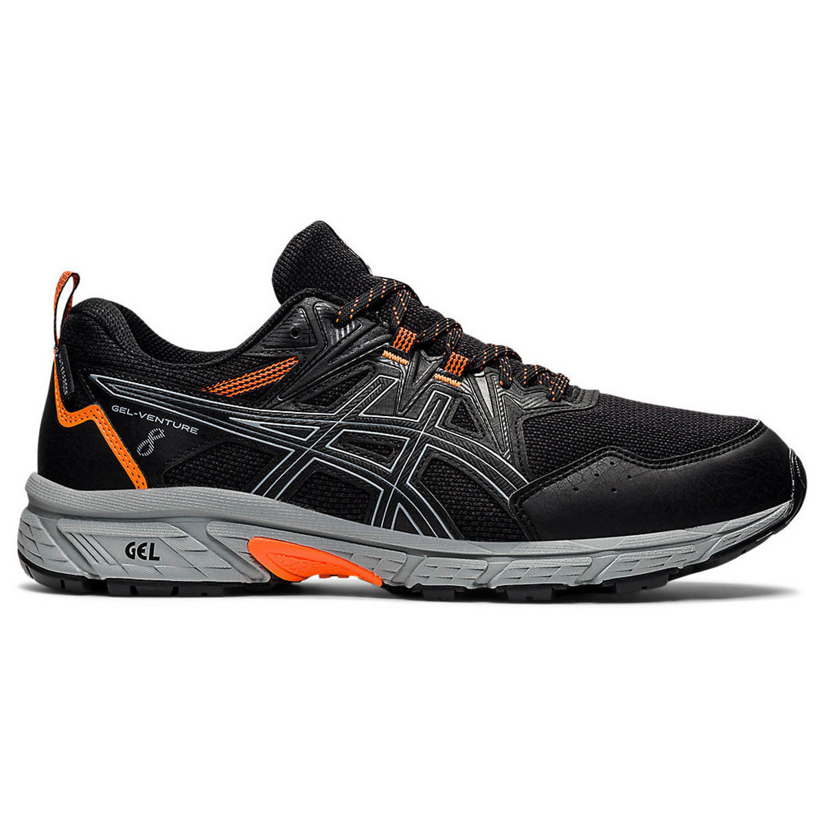 Chaussures Homme Running / trail Asics Chaussures Ch Gel Venture 8 Wp (black/orange) Noir