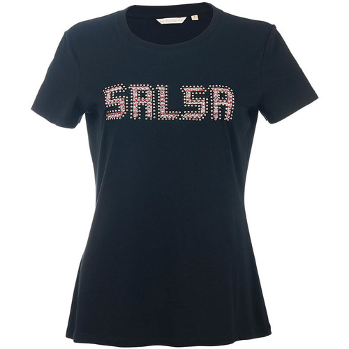 Vêtements Femme Tous les vêtements femme Salsa T-shirt Tshr Samara (black) Noir