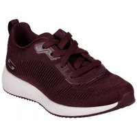 Chaussures Fille Baskets mode Skechers BOBS SQUAD TOTAL GLAM BURGUNDY Rouge