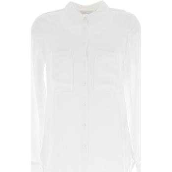 Vêtements Femme Chemises / Chemisiers Salsa Magdalena wht ml shirt l Blanc