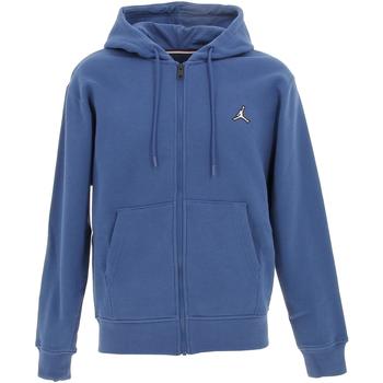 Vêtements Homme Sweats Nike leather M j ess flc fz hoodie Bleu