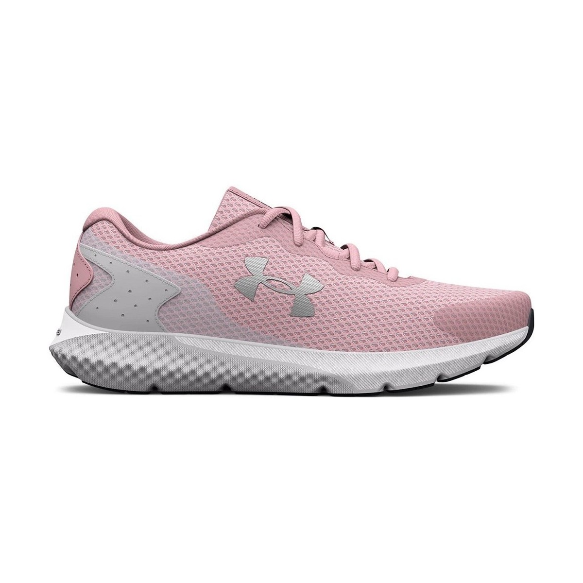 Chaussures Femme Running / trail Under Armour Charged Rogue 3 Mtlc Rose