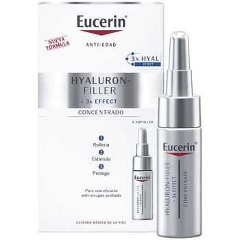 Beauté Maquillage BB & CC crèmes Eucerin Hyaluron Filler Concentrado Ampollas 6 X 