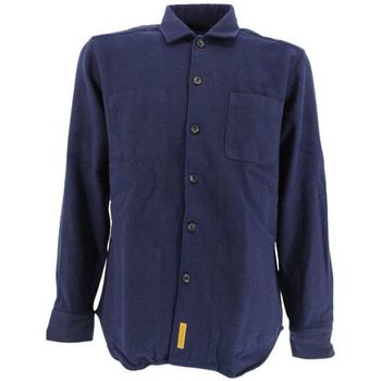 Vêtements Homme Chemises manches longues Bd Baggies Chemise Wichita Homme Navy Bleu