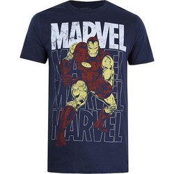 Vêtements Homme T-shirts manches longues Marvel TV871 Multicolore