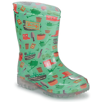 Chaussures Enfant Bottes de pluie Be Only  Vert / Lumineuse