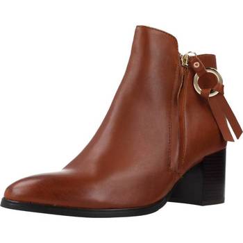Chaussures Femme Bottines T-shirts & Polos DELICE Marron