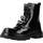 Chaussures Fille Bottes Asso AG14181 Noir