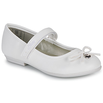 Chaussures Fille Ballerines / babies S.Oliver 42400 Blanc