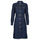 Vêtements Femme Robes courtes Tommy Hilfiger DNM LS DRESS BELT KNEE VIC Marine