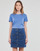 Vêtements Femme T-shirts manches courtes Tommy Hilfiger NEW CREW NECK TEE Bleu