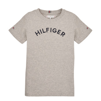 Vêtements Enfant T-shirts manches courtes Tommy Hilfiger U HILFIGER ARCHED TEE Gris