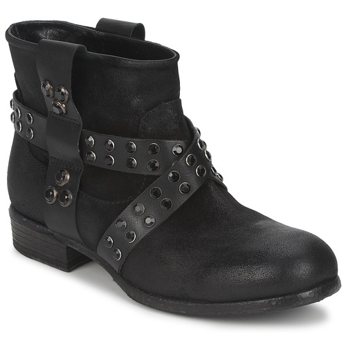 Chaussures Femme AF1 Boots Strategia LUMESE Noir