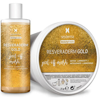 Accessoires textile Masques Sesderma Beauty Treats Resveraderm Gold Mascarilla Peel Off 25 Gr + 
