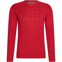 Vêtements Homme Sweats Cappuccino Italia Cable Pullover Rood Rouge