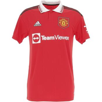 Vêtements Homme T-shirts manches courtes adidas Originals Manchester maillot  2021.22 h Rouge
