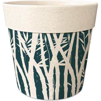 Maison & Déco Vases / caches pots d'intérieur Cadoons Cache Pot Bambou tropical 6 cm Beige